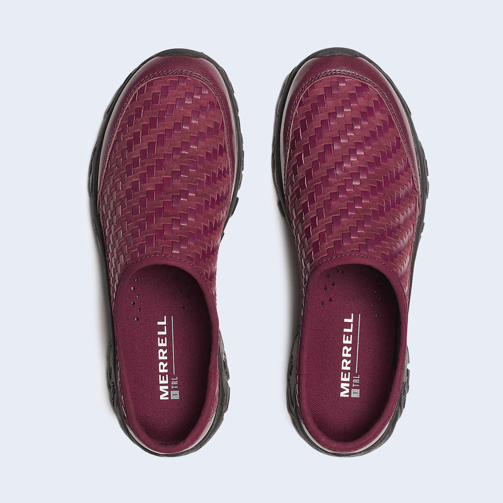 Moab 2 Slide Ltr Woven Dark Cherry