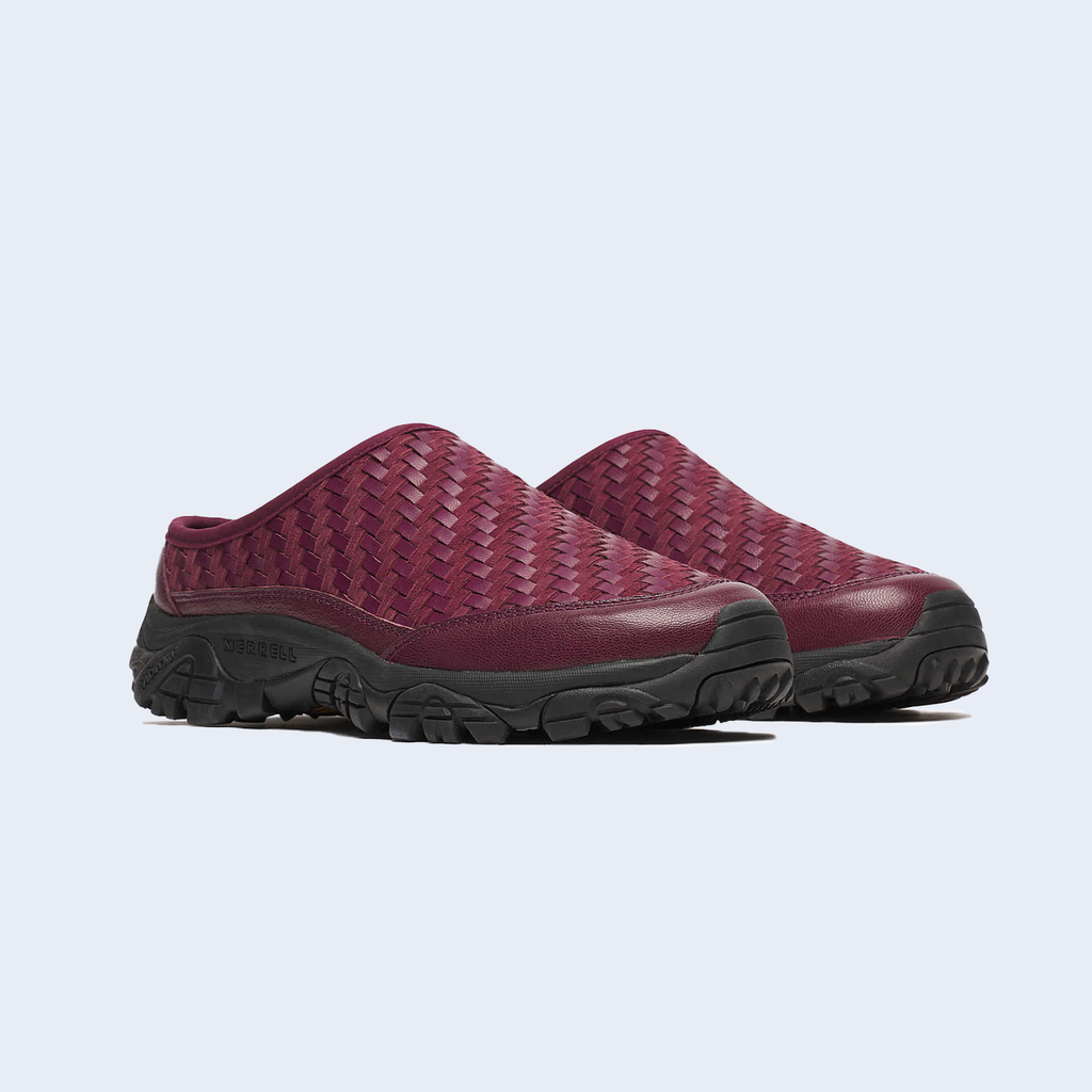 Moab 2 Slide Ltr Woven Dark Cherry