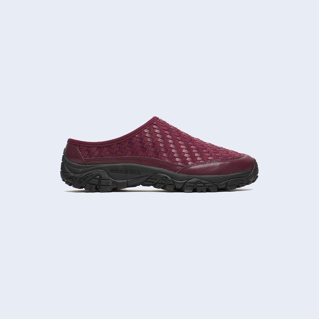 Moab 2 Slide Ltr Woven Dark Cherry