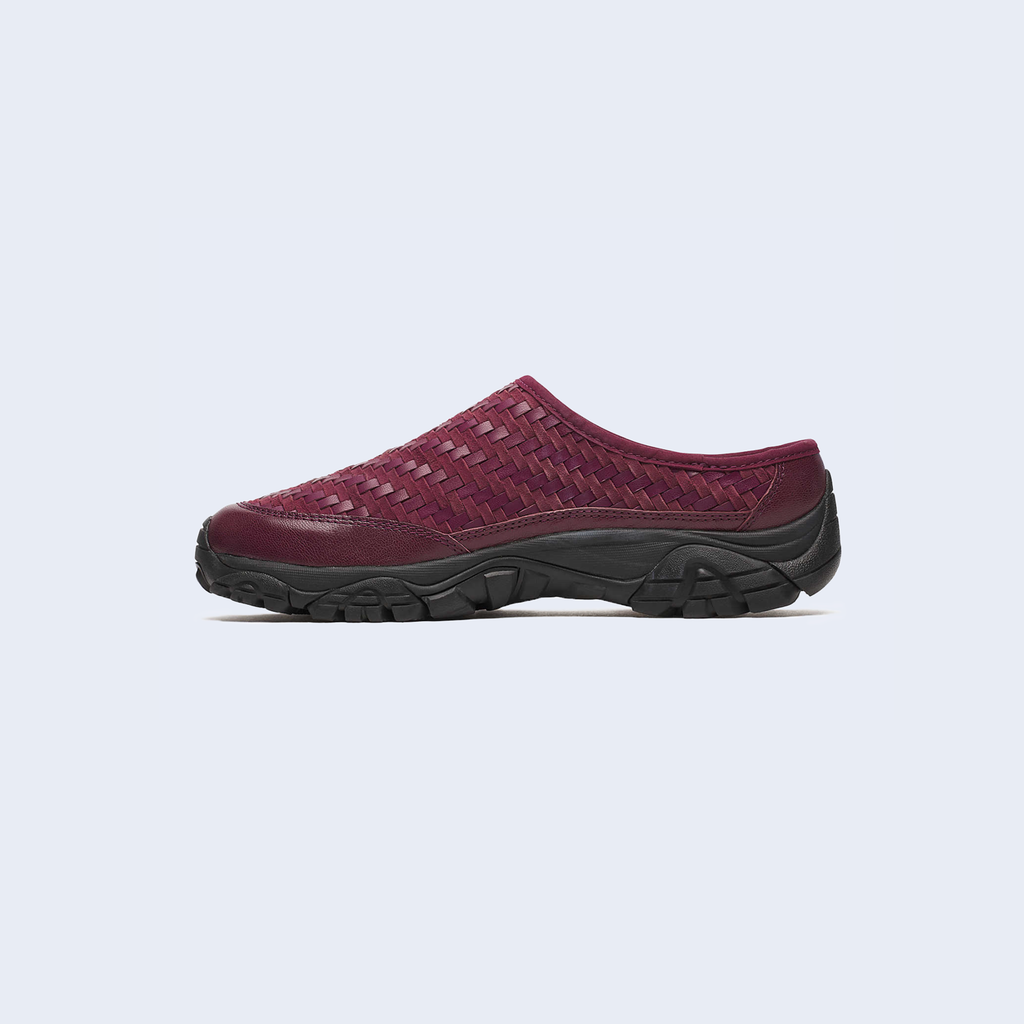 Moab 2 Slide Ltr Woven Dark Cherry