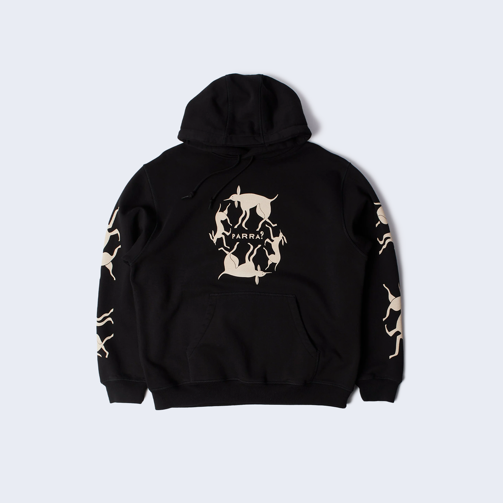Non Grand Cafe Hooded Sweatshirt Black