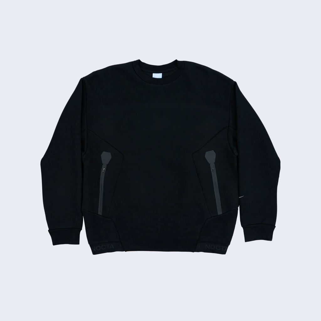 Nocta Trapeziud Cut Crewneck Black