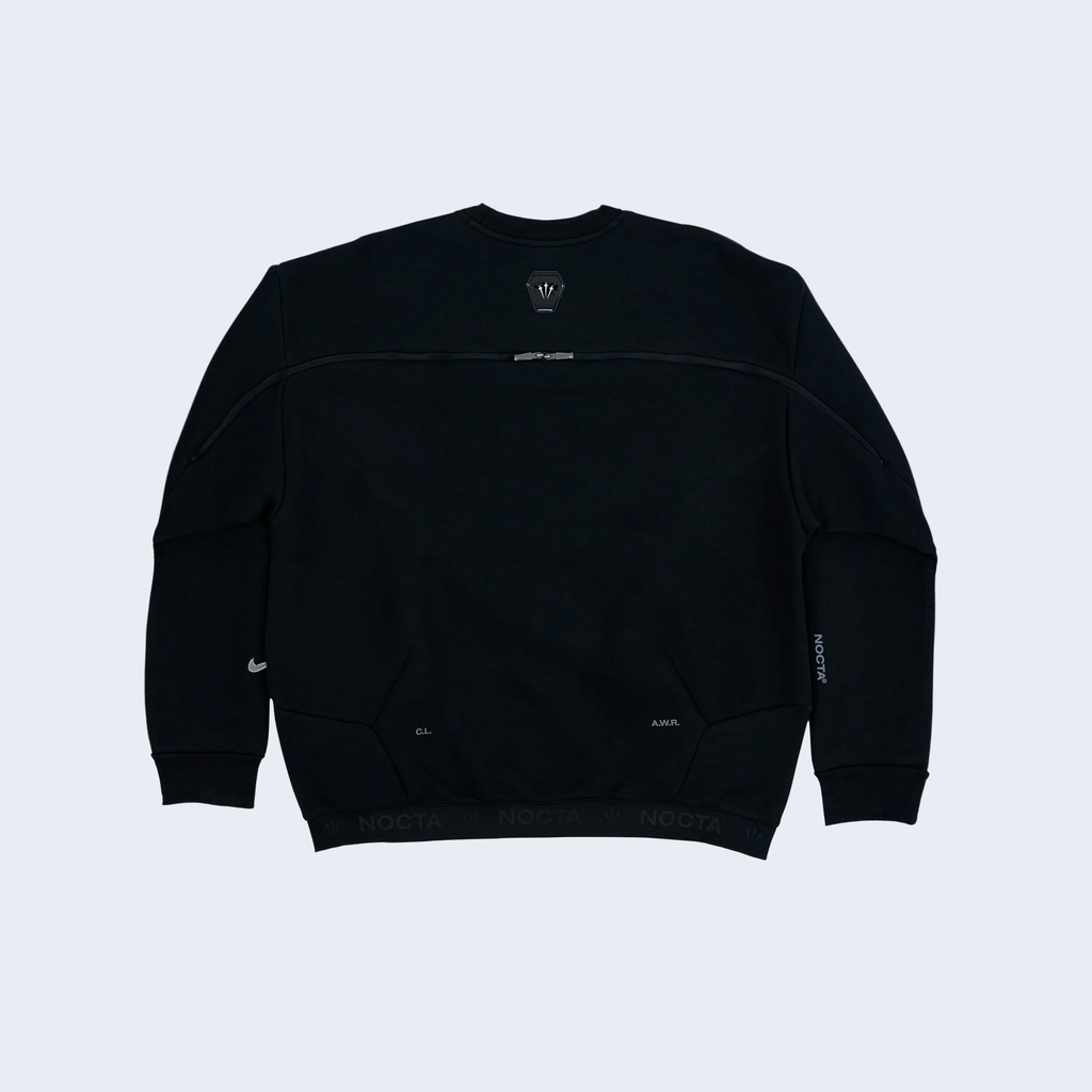 Nocta Trapeziud Cut Crewneck Black
