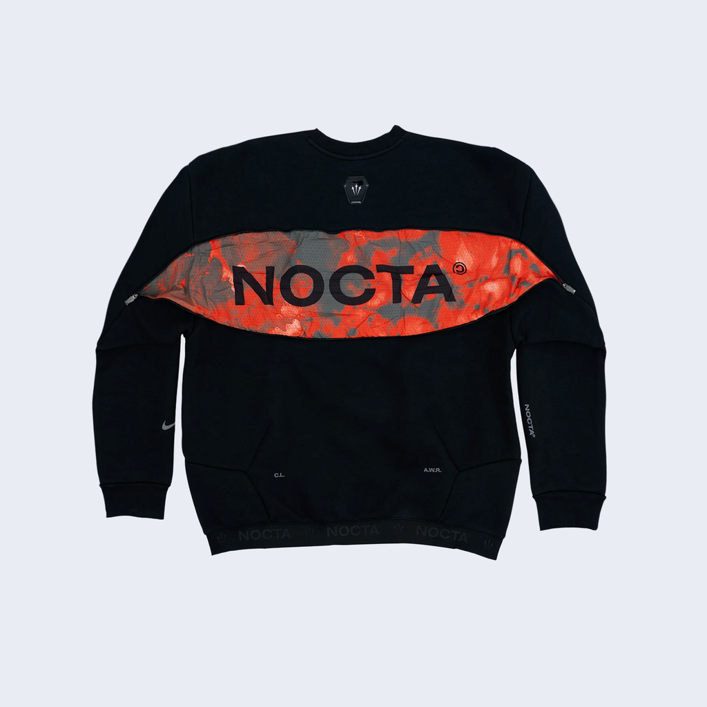 Nocta Trapeziud Cut Crewneck Black