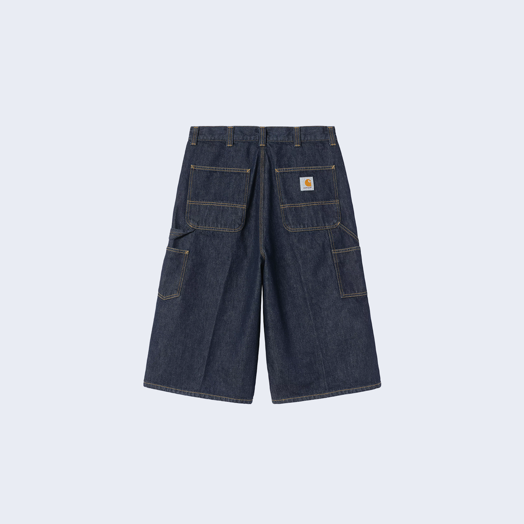 OG Double Knee Long Short Blue Rinsed