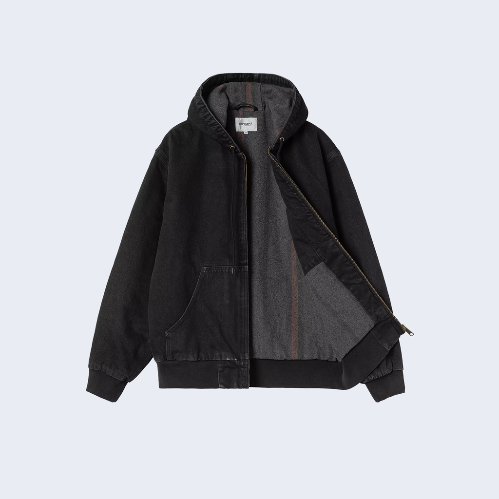 OG Active Jacket Black Stone Washed