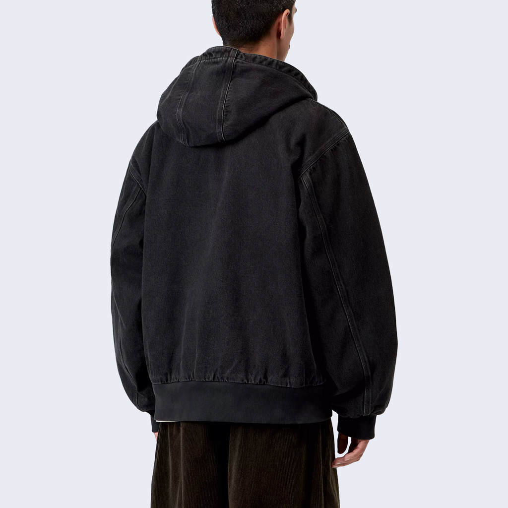OG Active Jacket Black Stone Washed