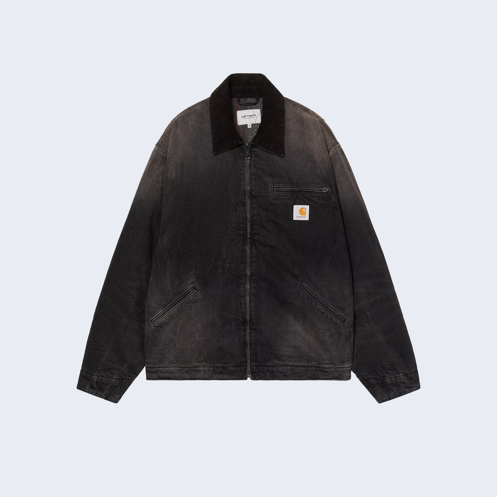 OG Detroit Jacket Black / Black Tobacco Used Wash