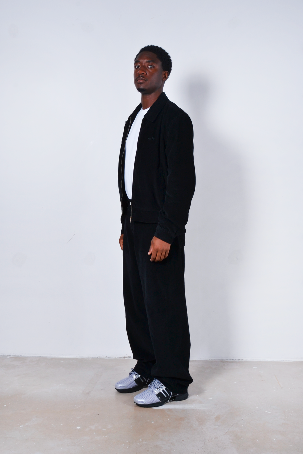 Corduroy Pants Black