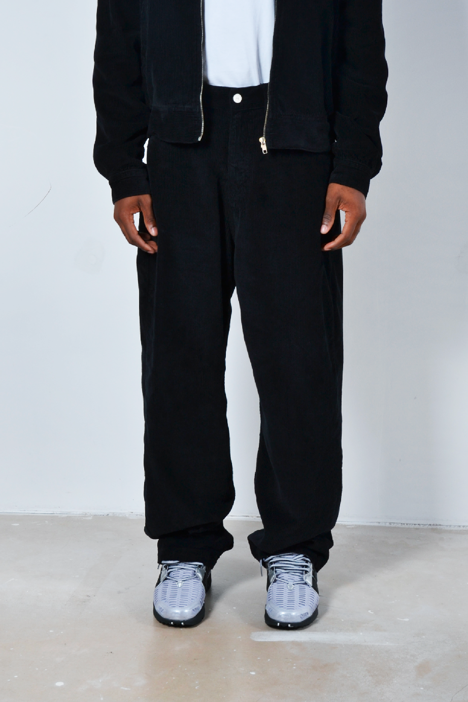 Corduroy Pants Black