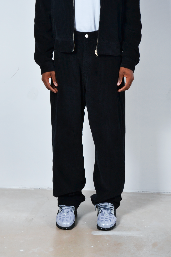 Corduroy Pants Black