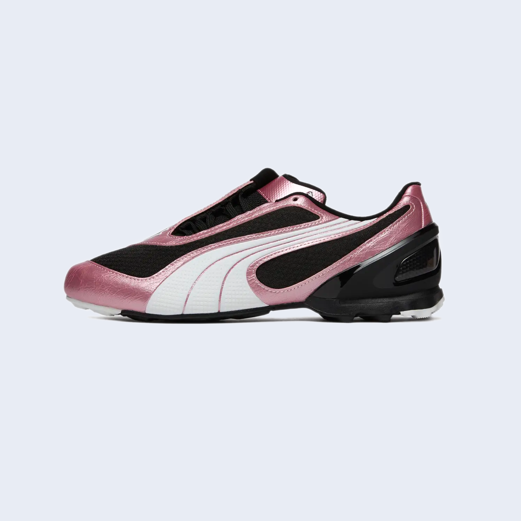 V-S1 Metallic Black-Poised Pink