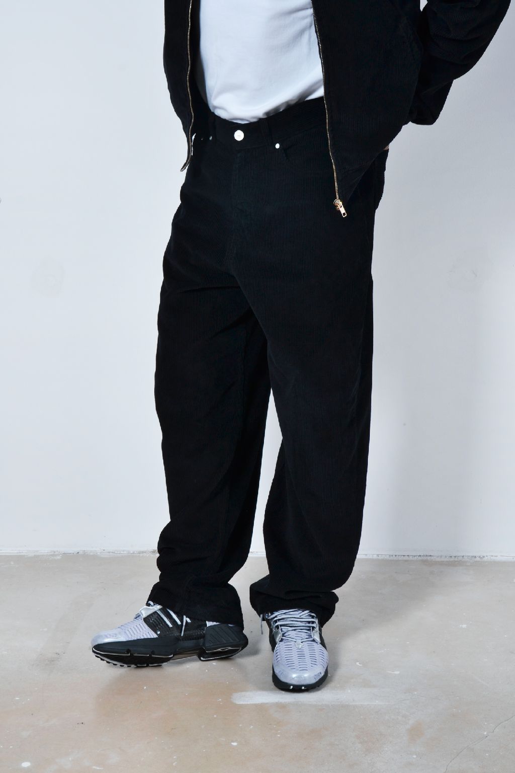Corduroy Pants Black