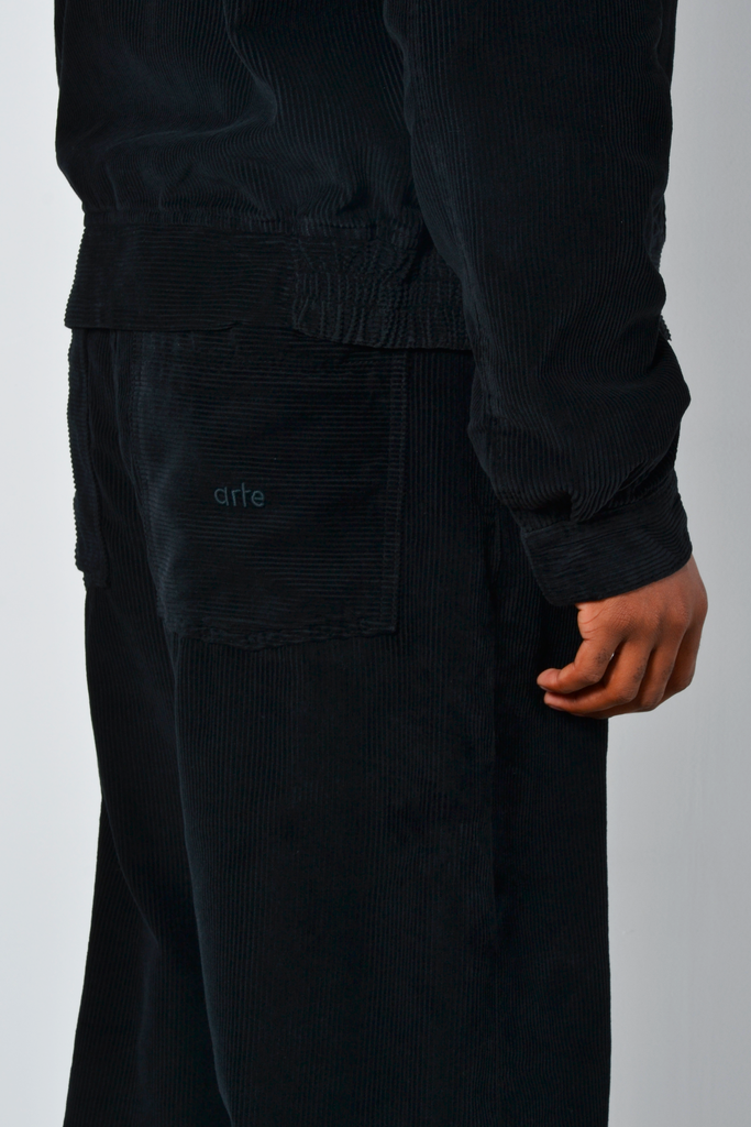 Corduroy Pants Black