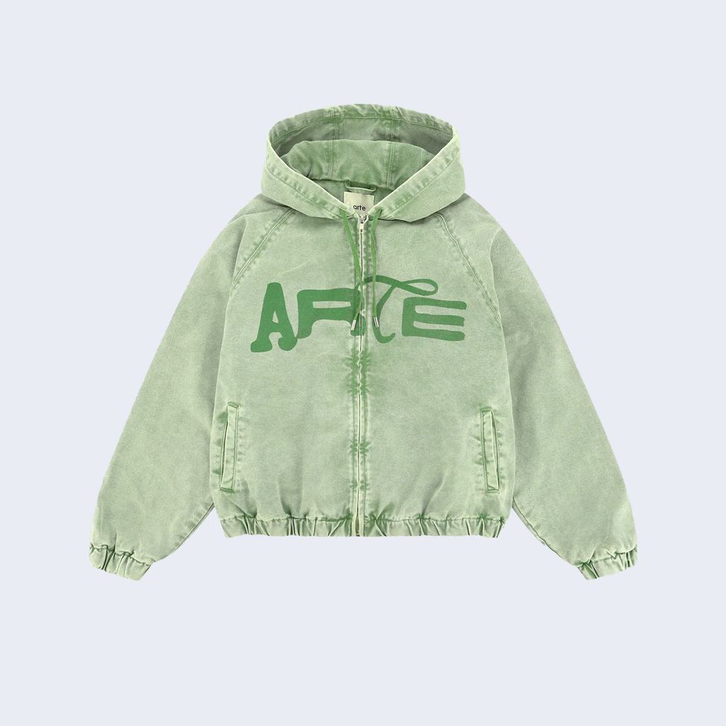 Polyform Canvas Hooded Jacket Green