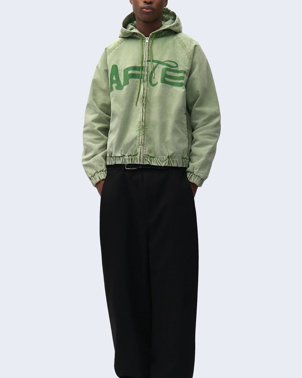 Polyform Canvas Hooded Jacket Green