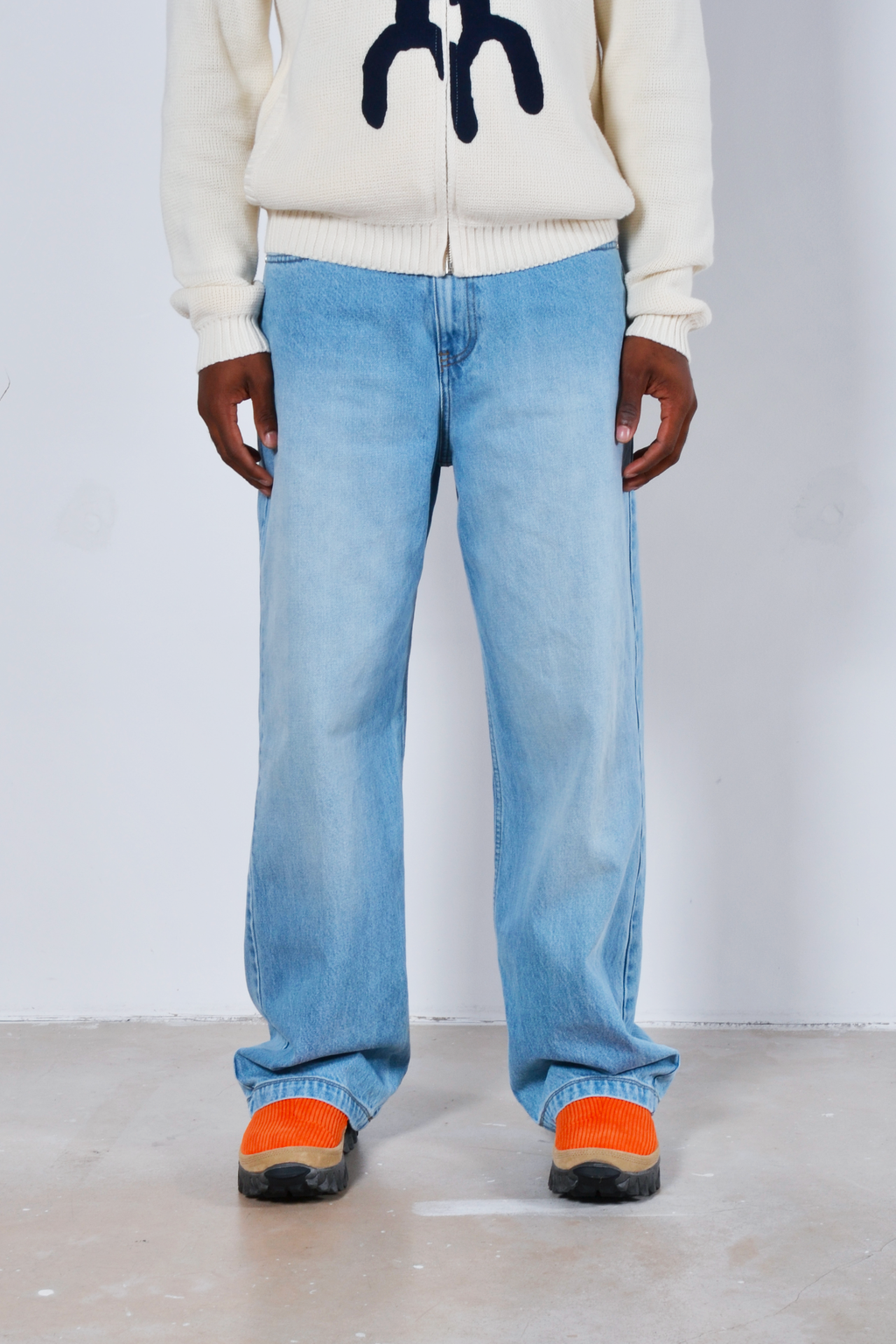 Basic Jeans Pants Bleach