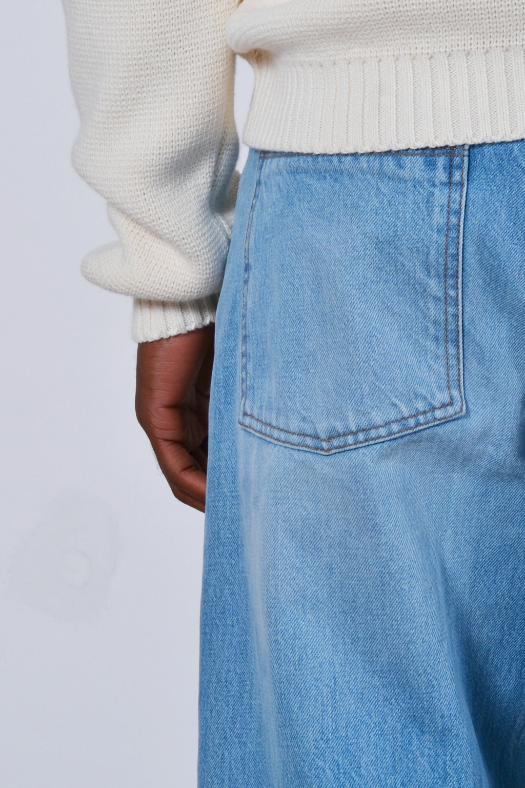 Basic Jeans Pants Bleach