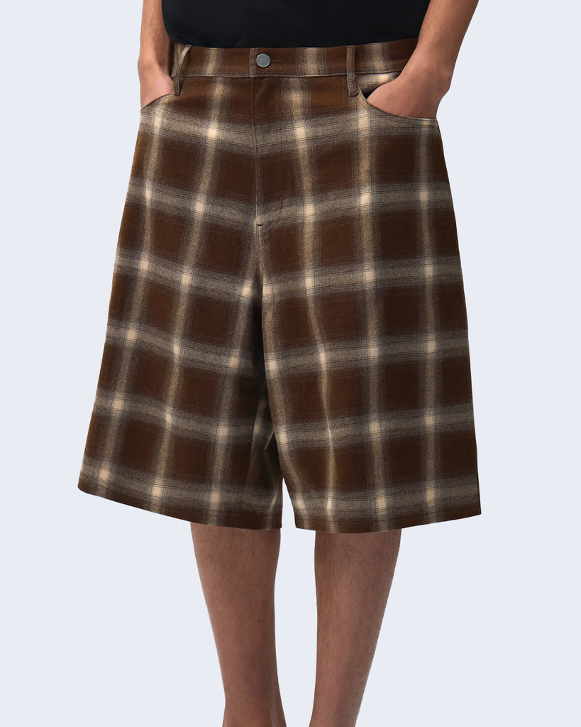 Plaid Ease Shorts Plaid