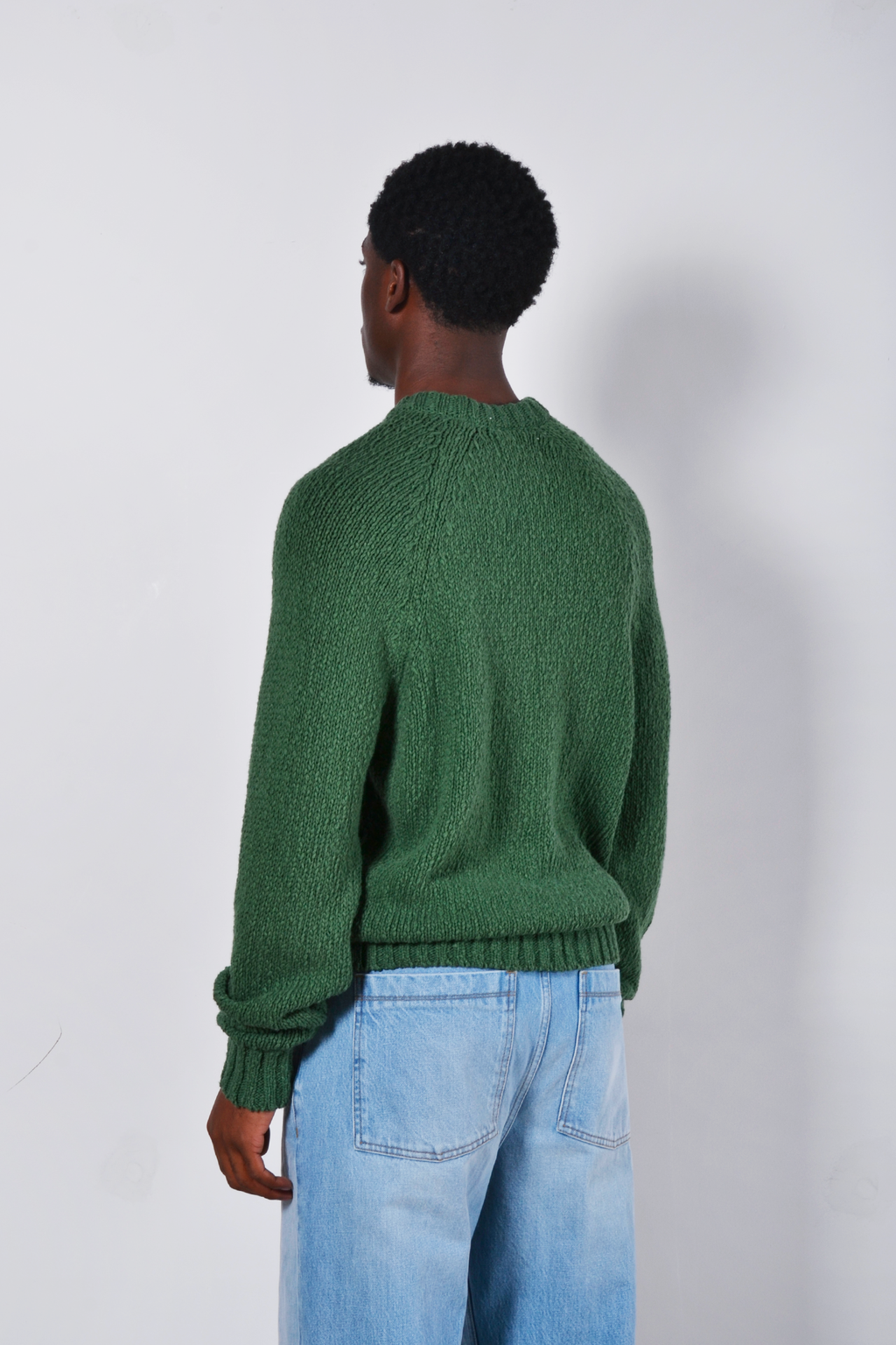 Pixel Front Knit Green