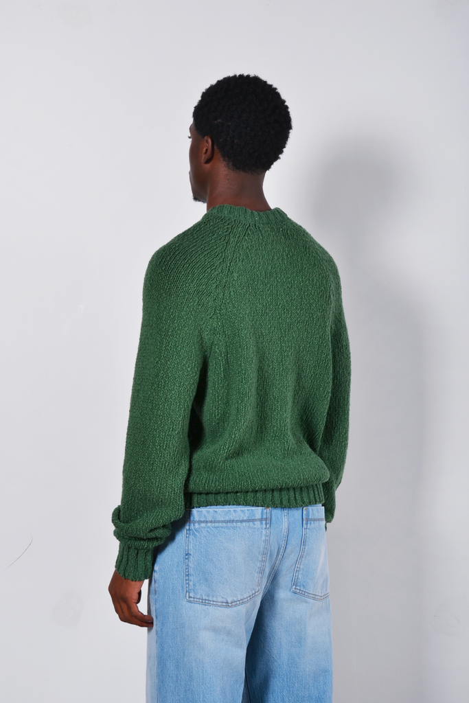 Pixel Front Knit Green