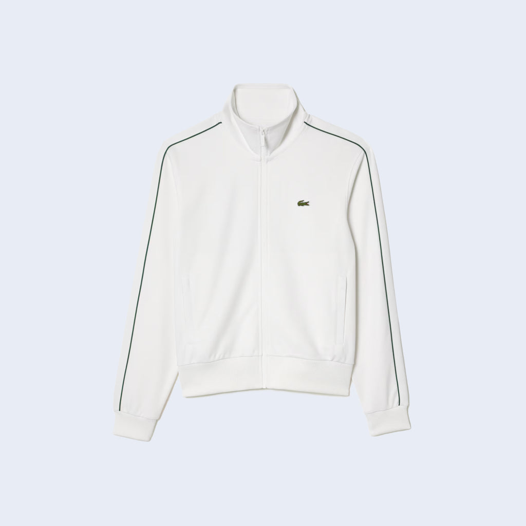 Tracksuit Jacket Paris Piqué White