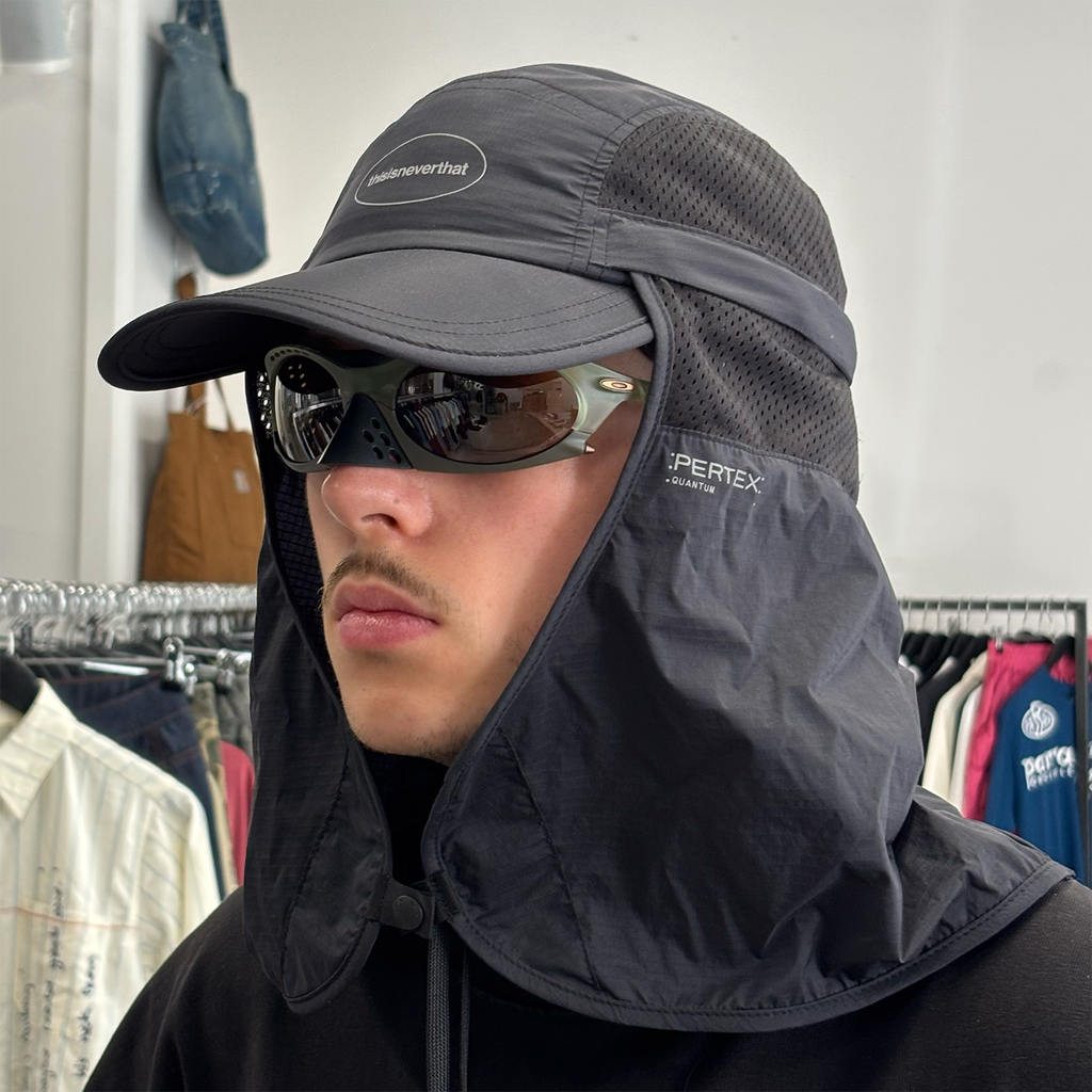 PERTEX® Long Bill Sun Sport Cap Black
