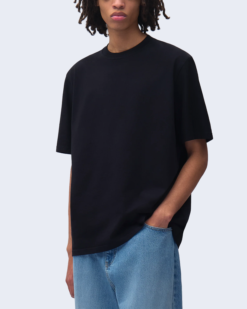 Pink Serial T-Shirt Black