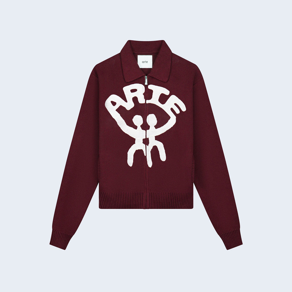 All Together Cardigan Bordeaux