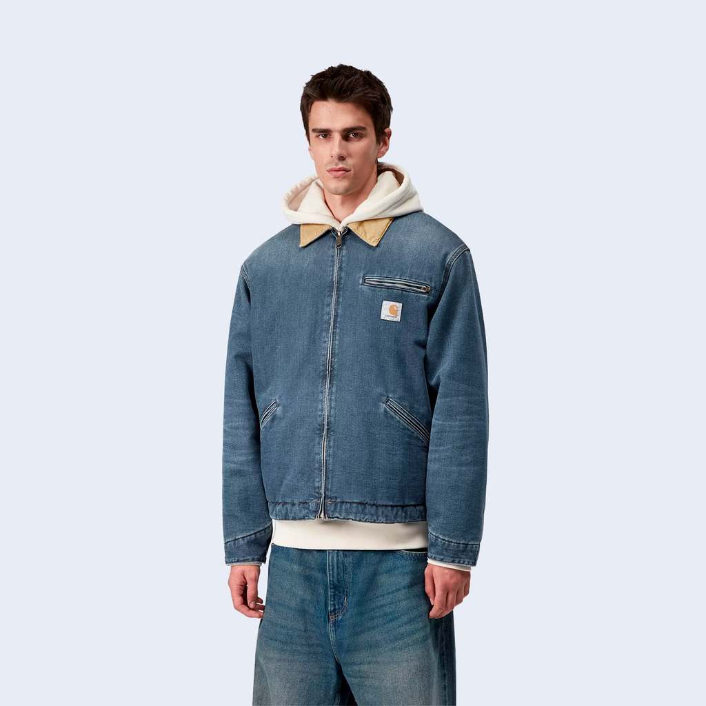 OG Detroit Jacket Blue / Dusty H Brown Dark Used