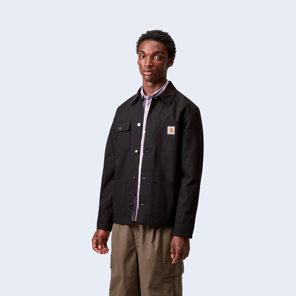 Michigan Coat Black / Black Rigid