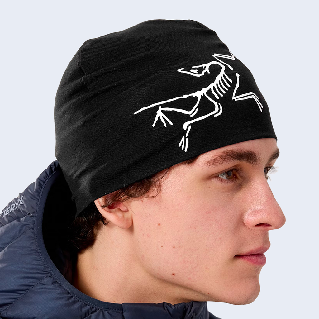 Satoro Merino Toque Black / Arctic Silk