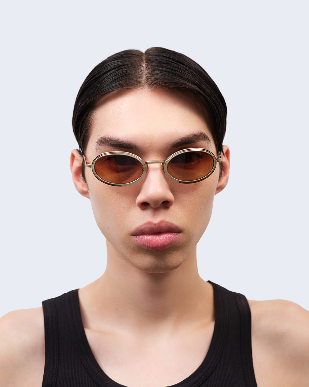 Reno Brushed Light Gold / Brown Gradient Lens