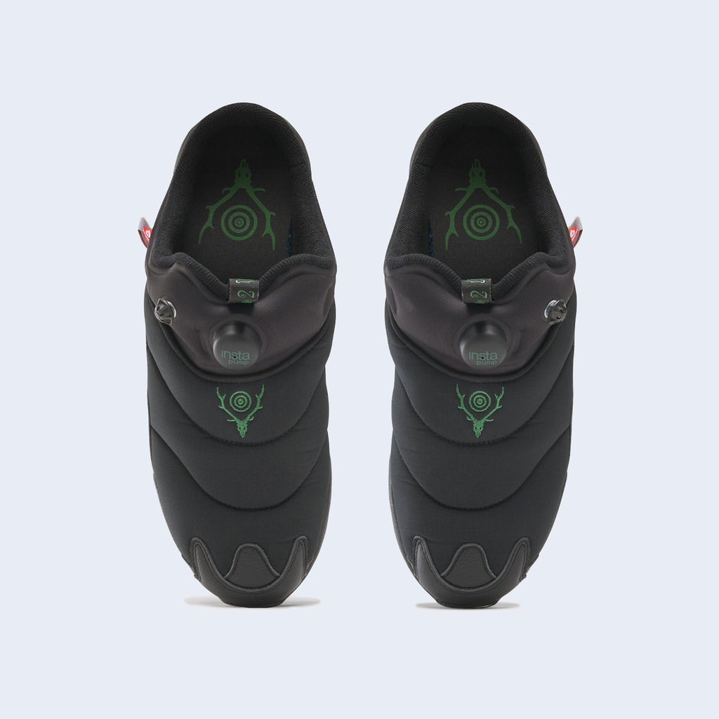 Reebok Insta Pump Fury Mule Black / Black / Green