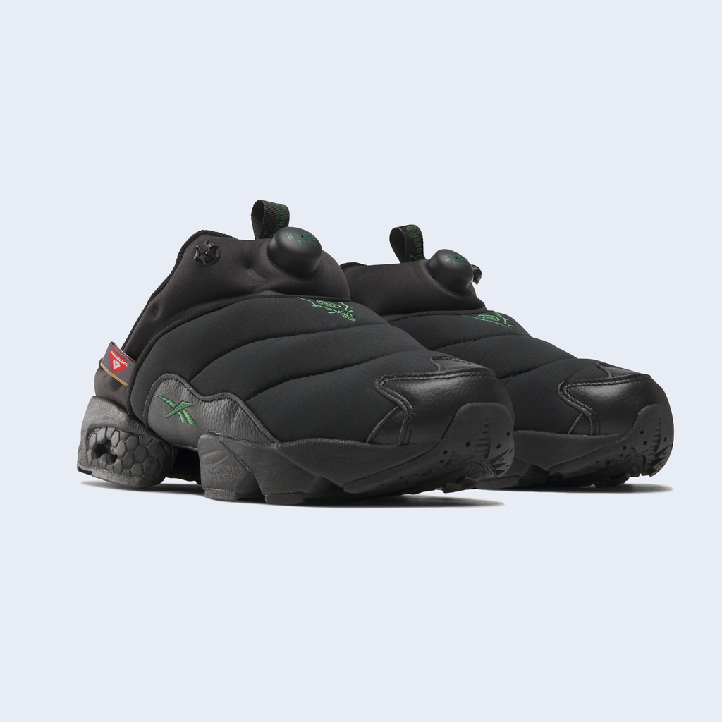 Reebok Insta Pump Fury Mule Black / Black / Green
