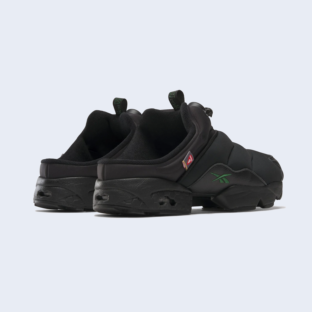 Reebok Insta Pump Fury Mule Black / Black / Green