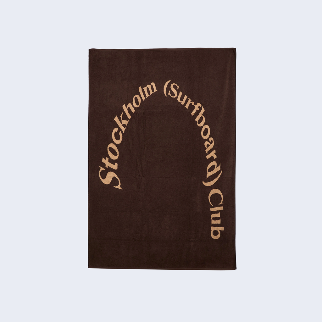 Regular Logo Towel Brown