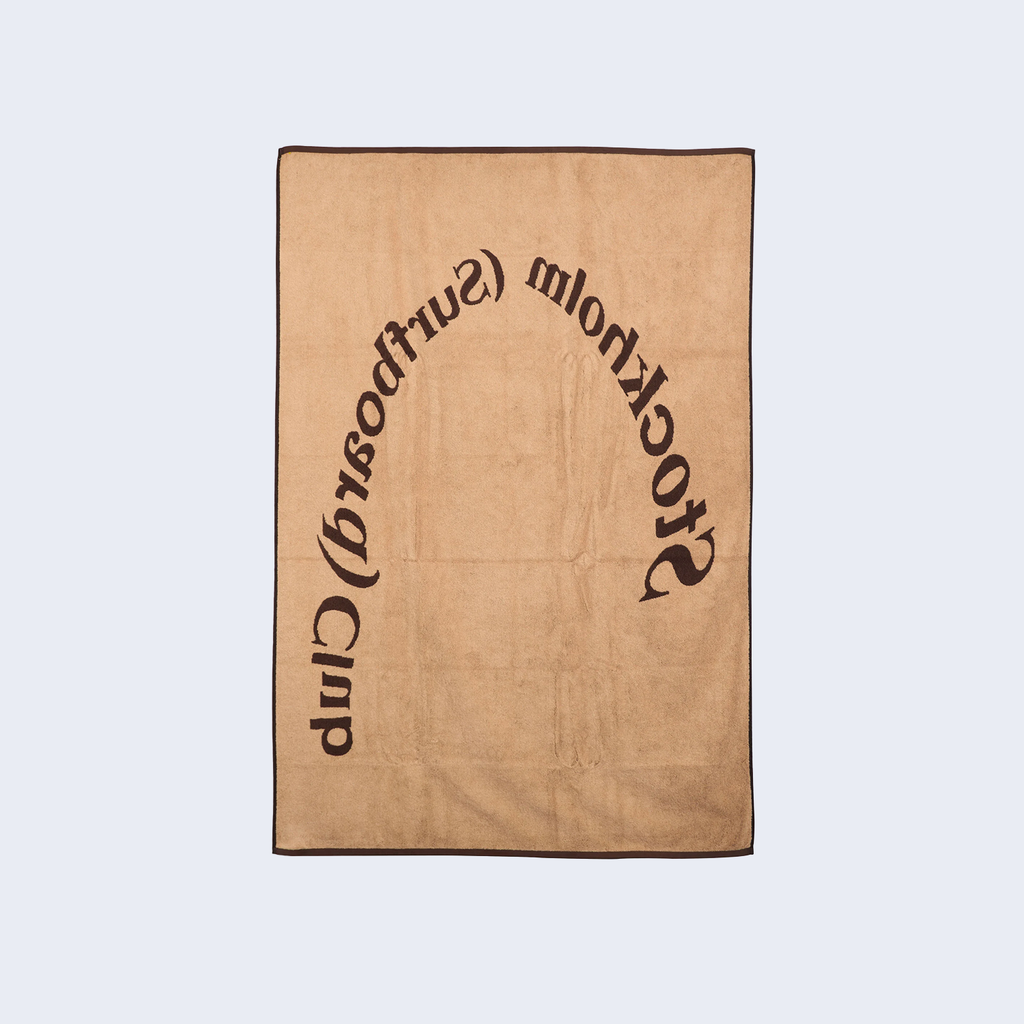 Regular Logo Towel Brown