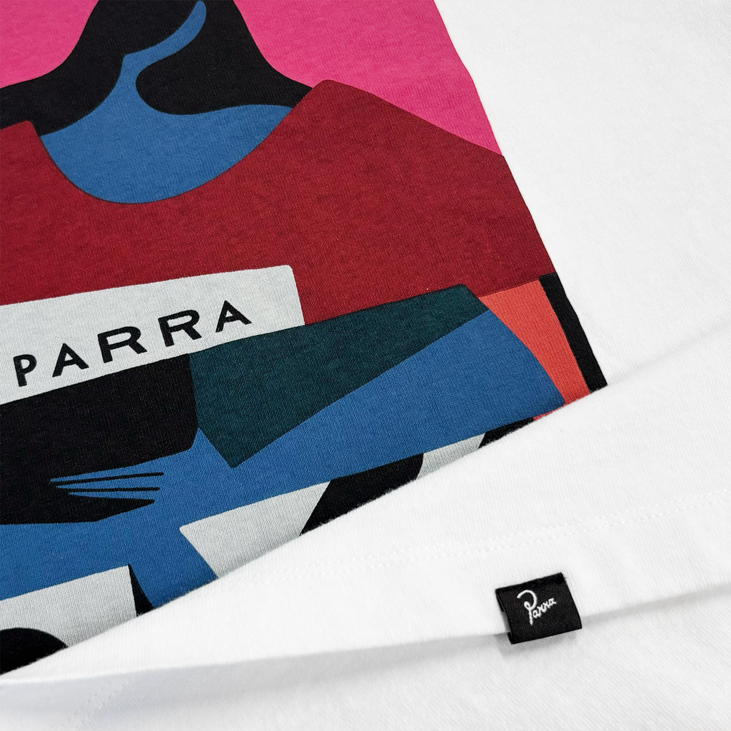 Reading The Square T-Shirt White