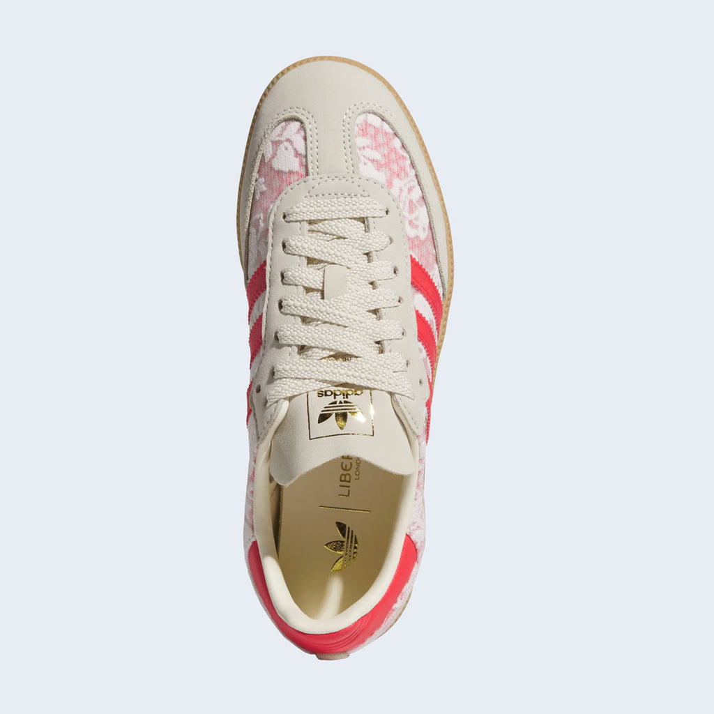 Liberty London X Samba OG W Footwear White / Cream White / Better Scarlet