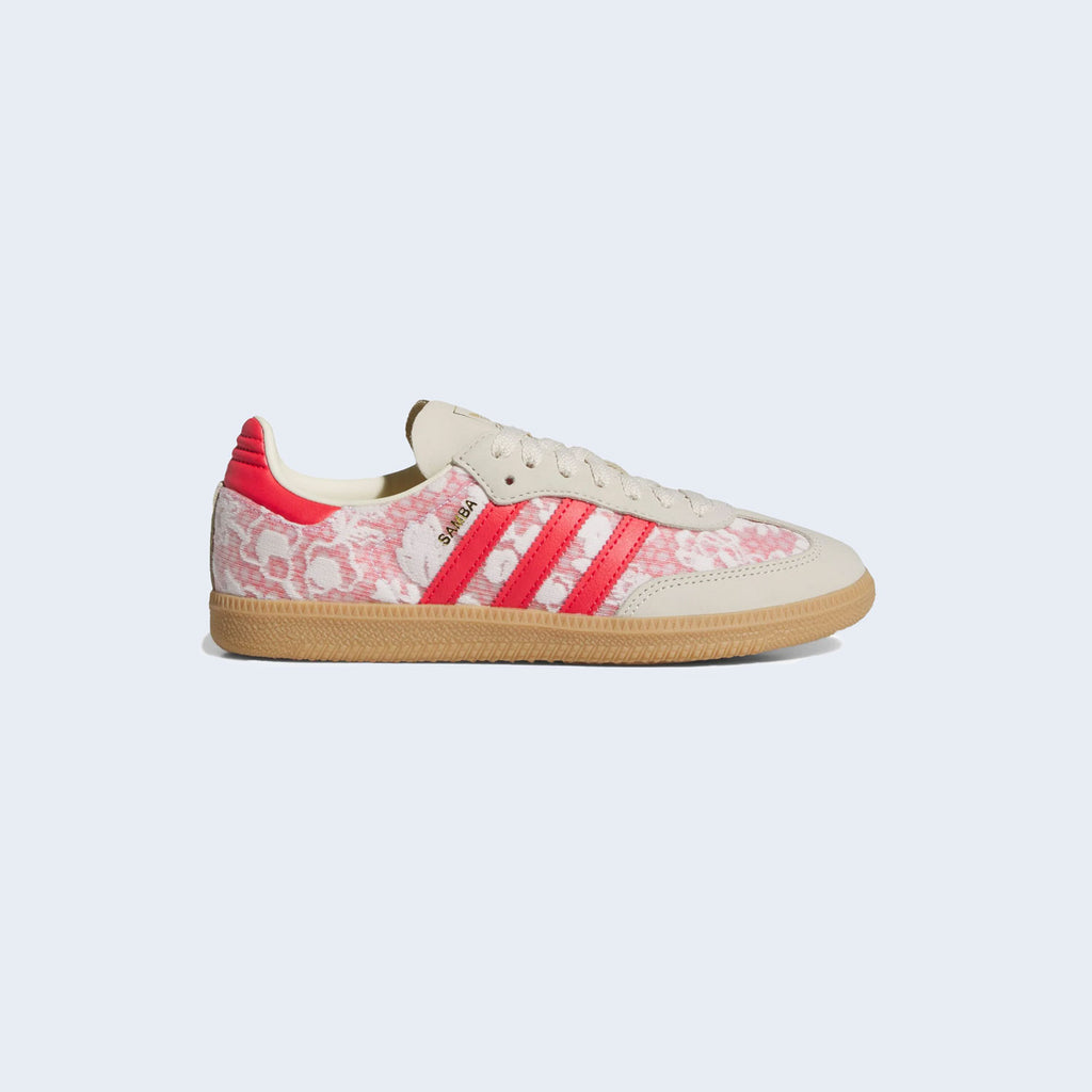 Liberty London X Samba OG W Footwear White / Cream White / Better Scarlet