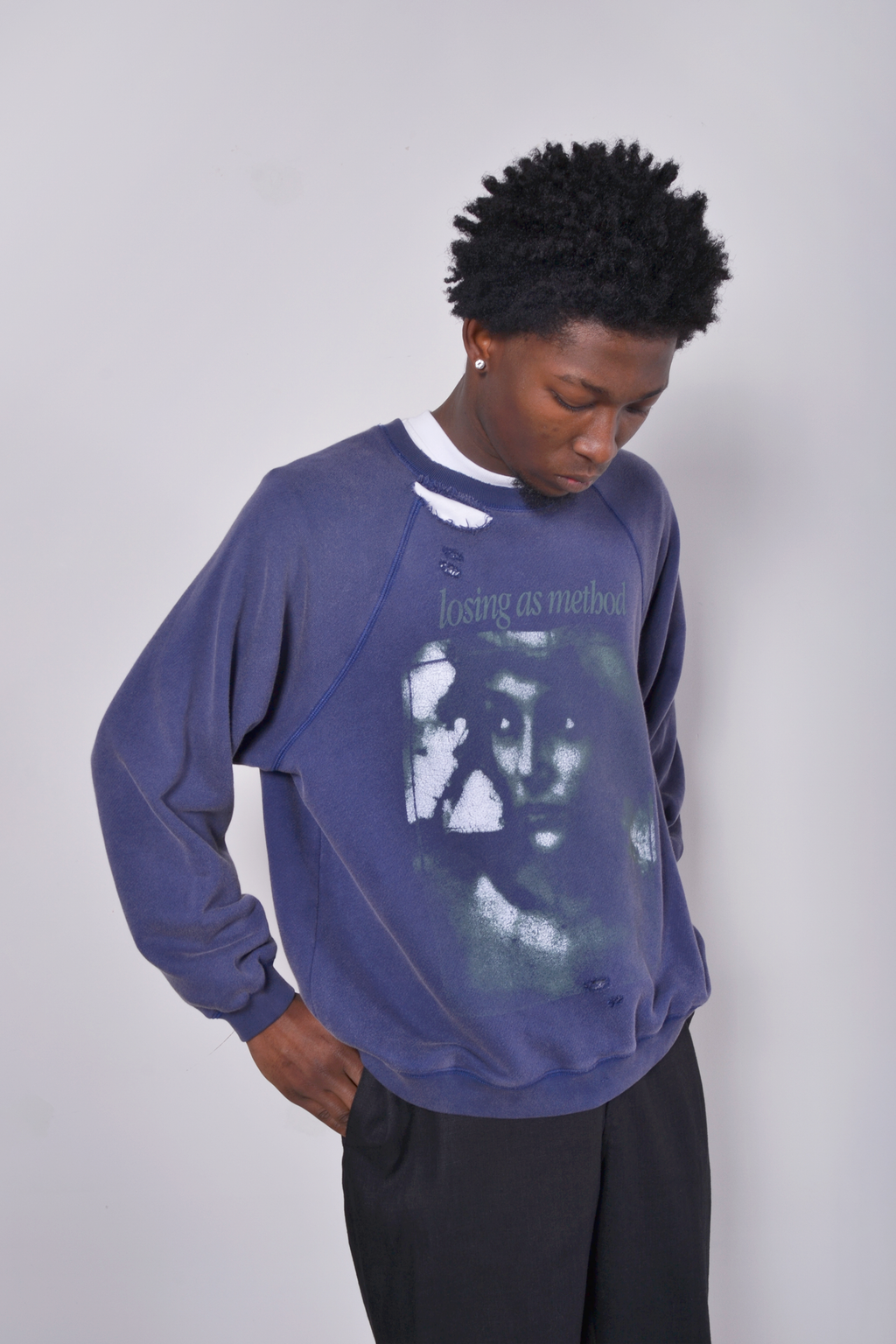 Siren Crewneck Navy Blue