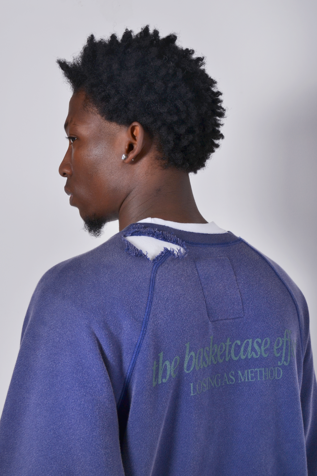 Siren Crewneck Navy Blue