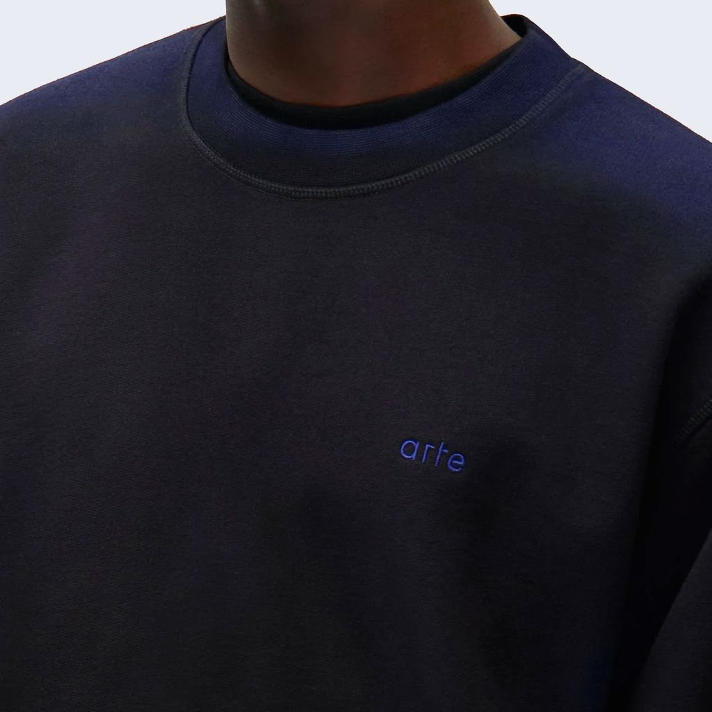 Sunfade Crewneck Navy/Black