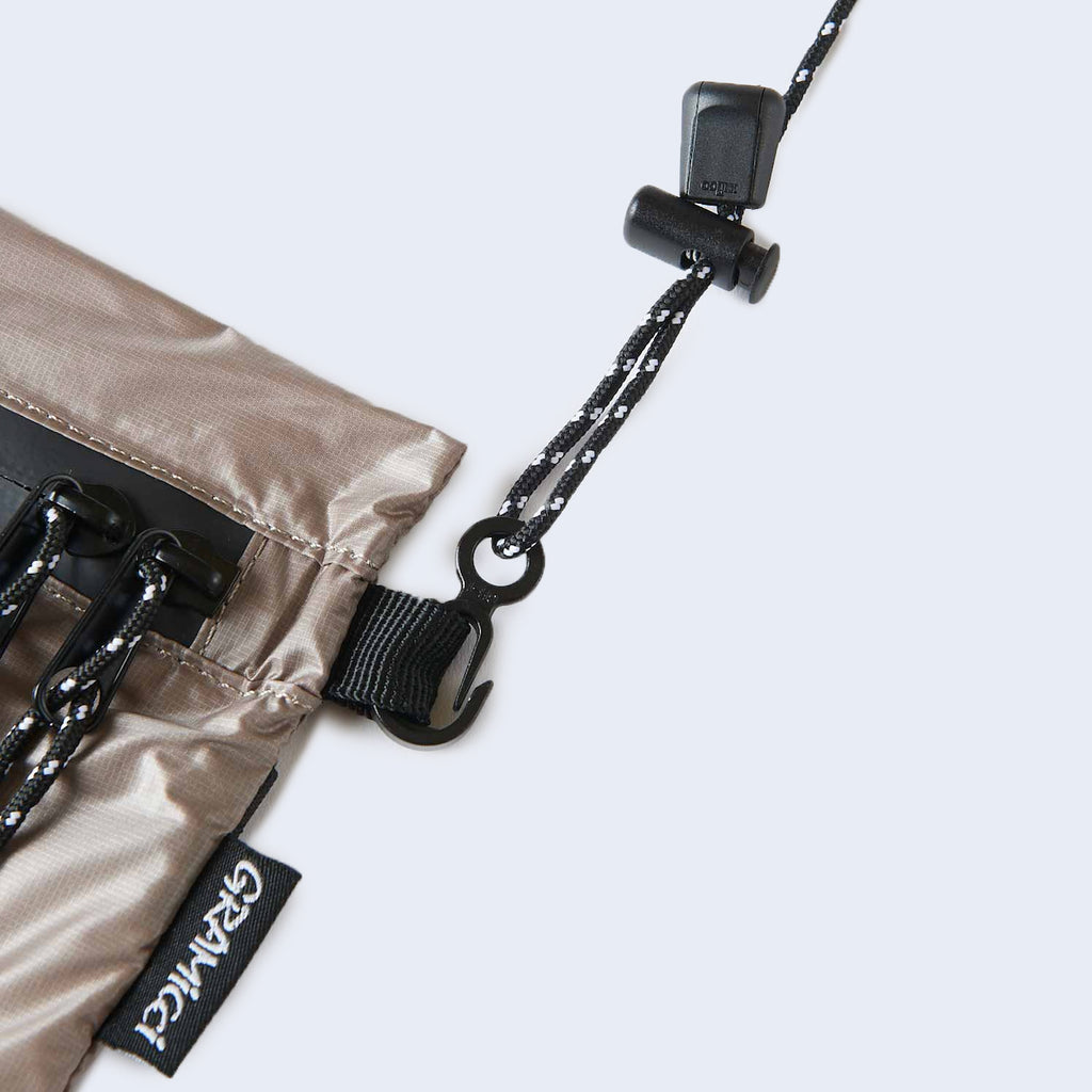 Micro Ripstop Hiker Pouch Taupe