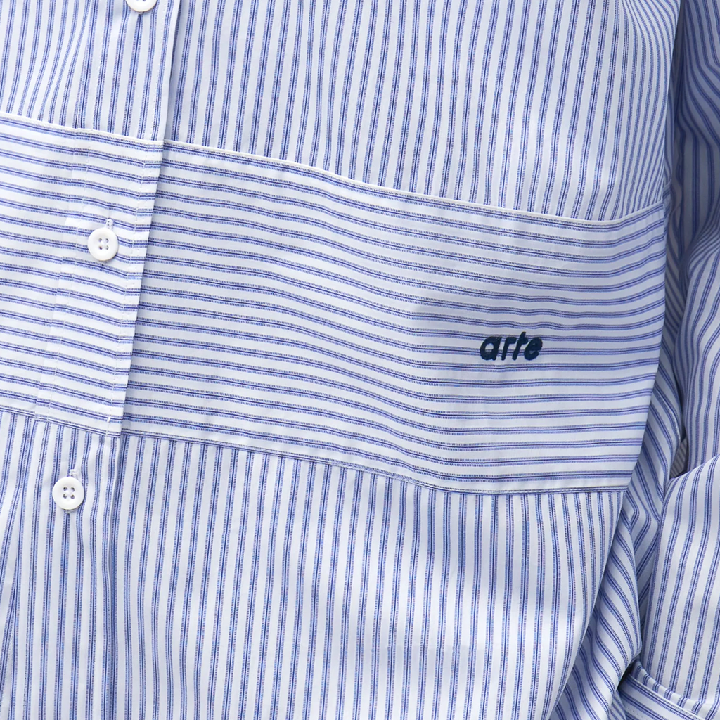 Striped Gallery Shirt Blue