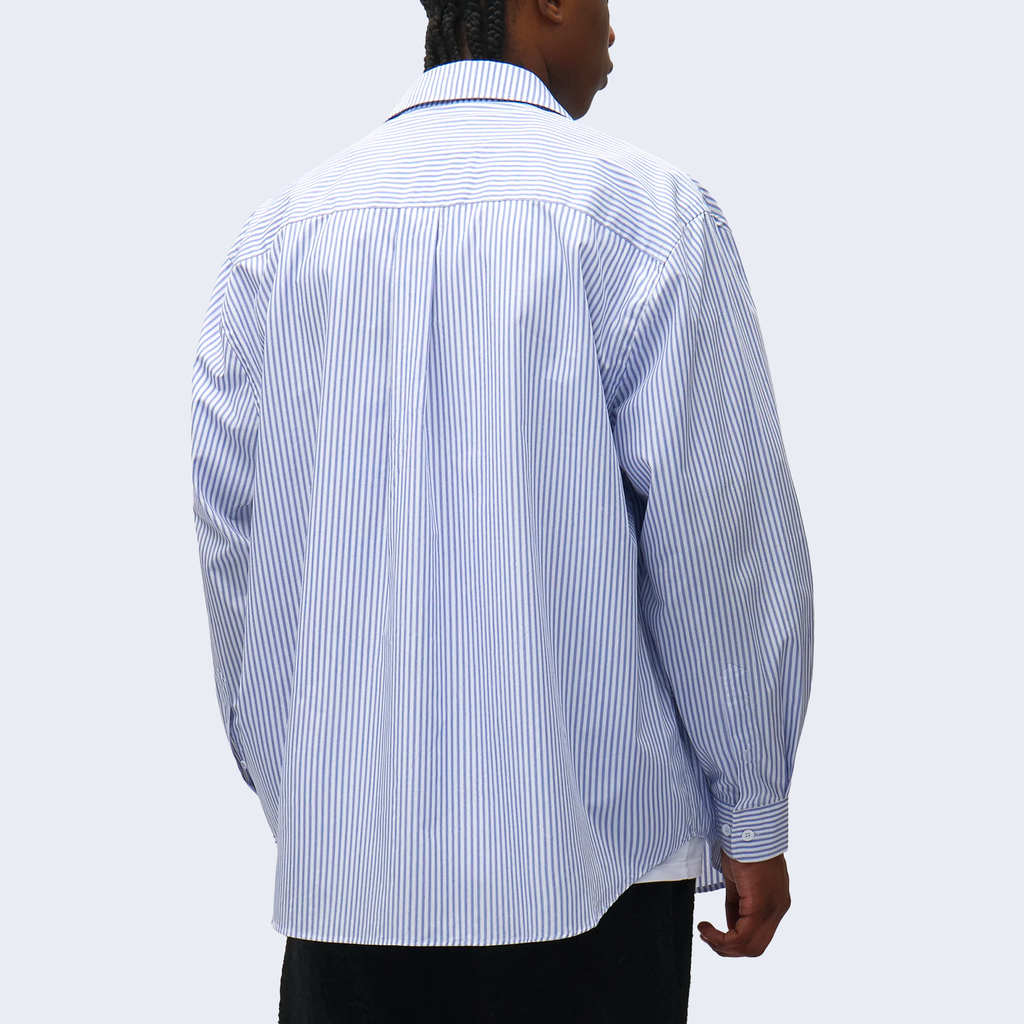Striped Gallery Shirt Blue