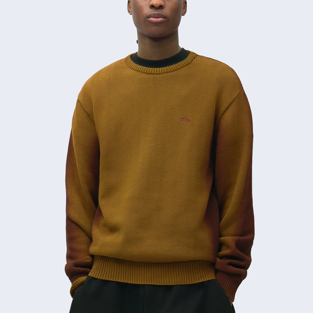 Sunfade Knit Brown