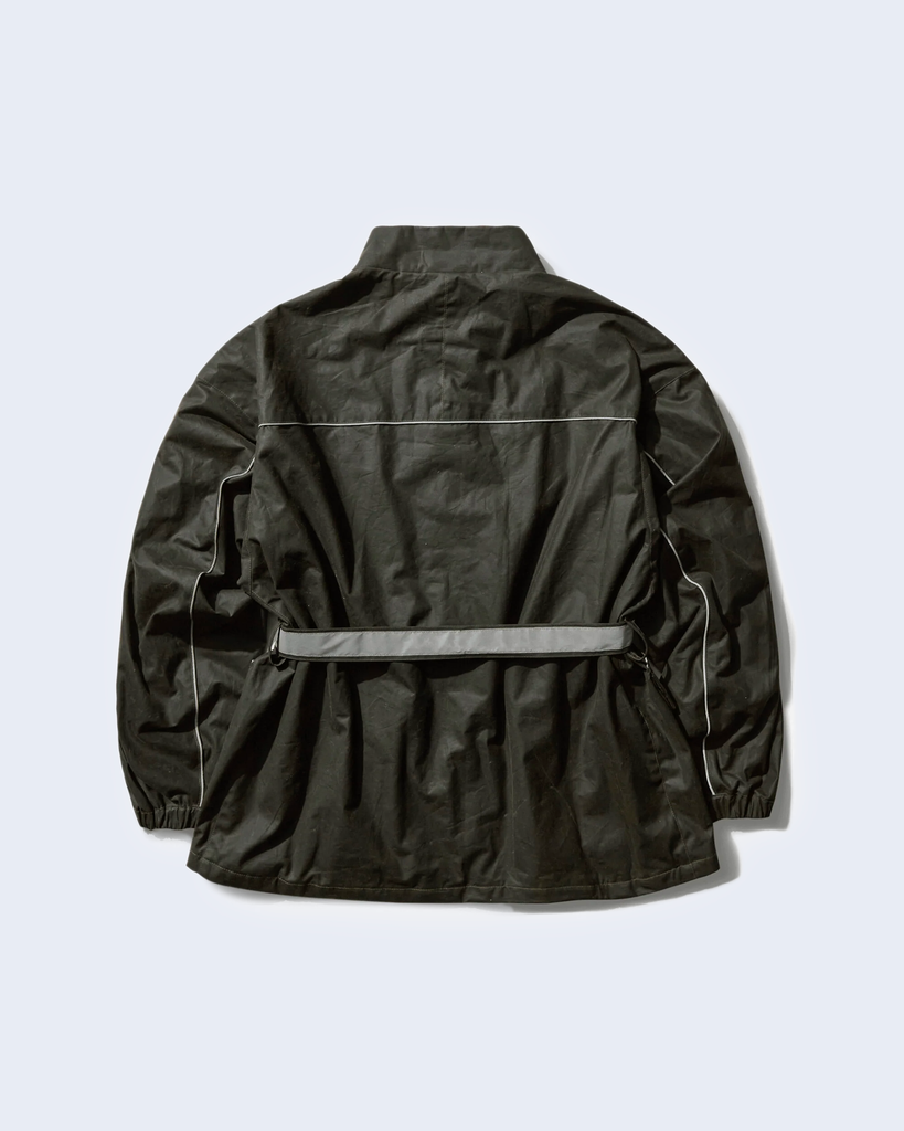 Trainer Waxed Jacket Dark Olive