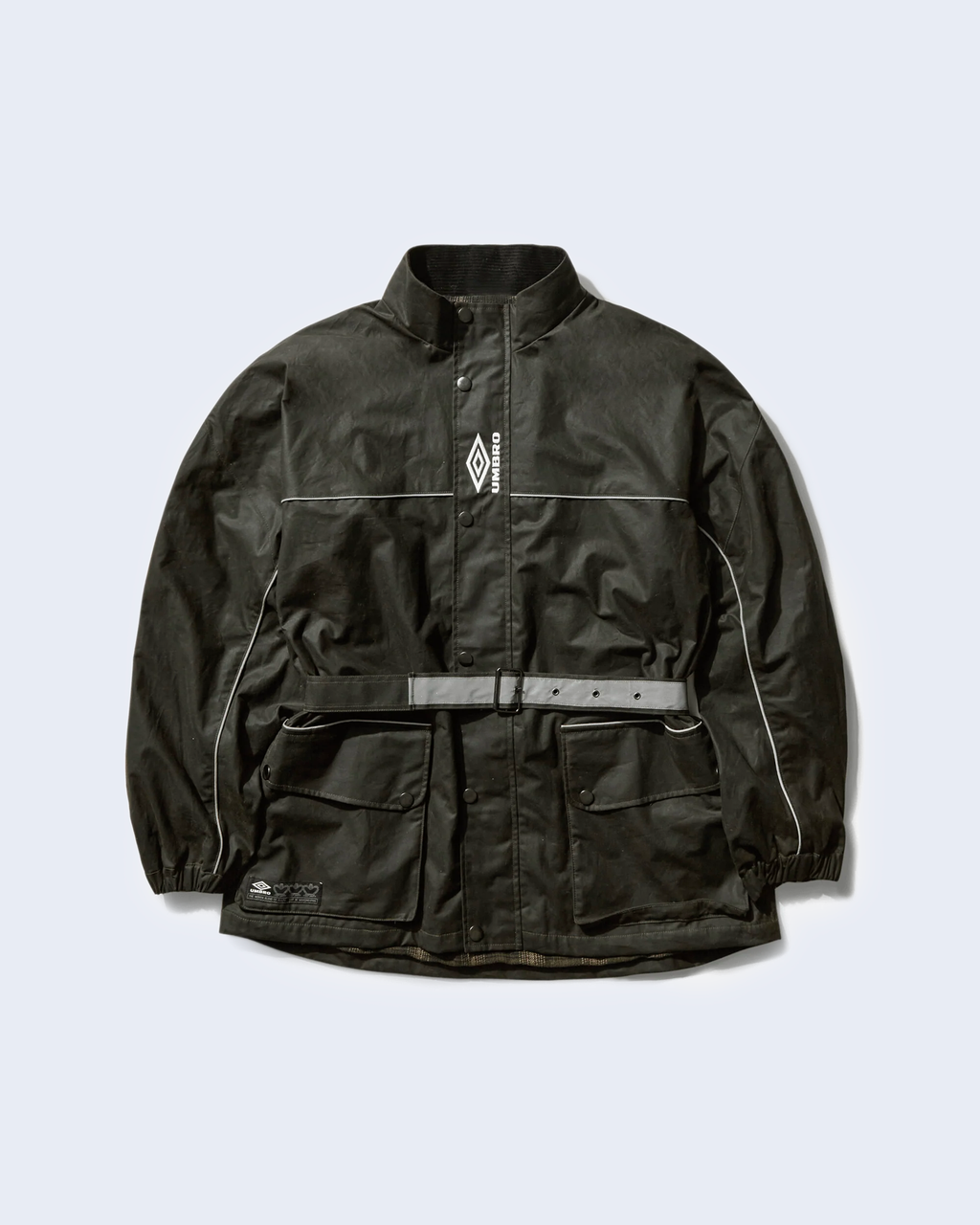 Trainer Waxed Jacket Dark Olive